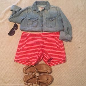 J crew nautical shorts